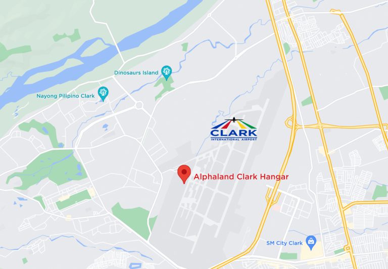 clark international airport map